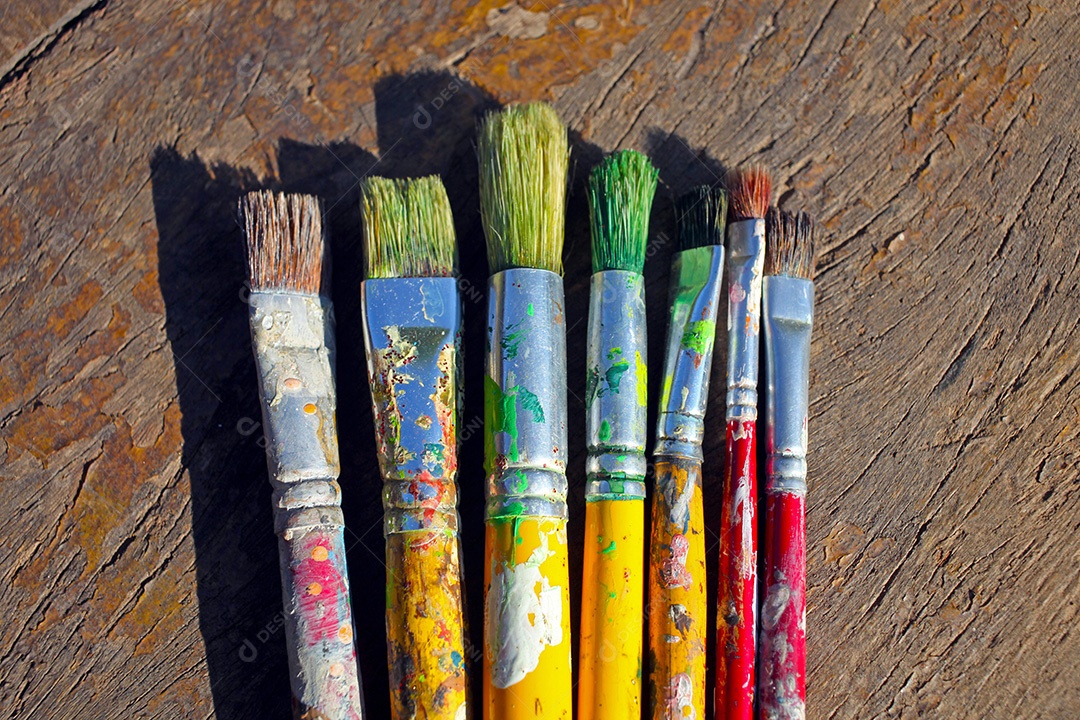 Pincéis para pintura artística