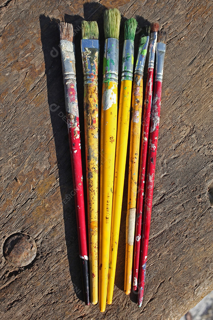 Pincéis para pintura artística