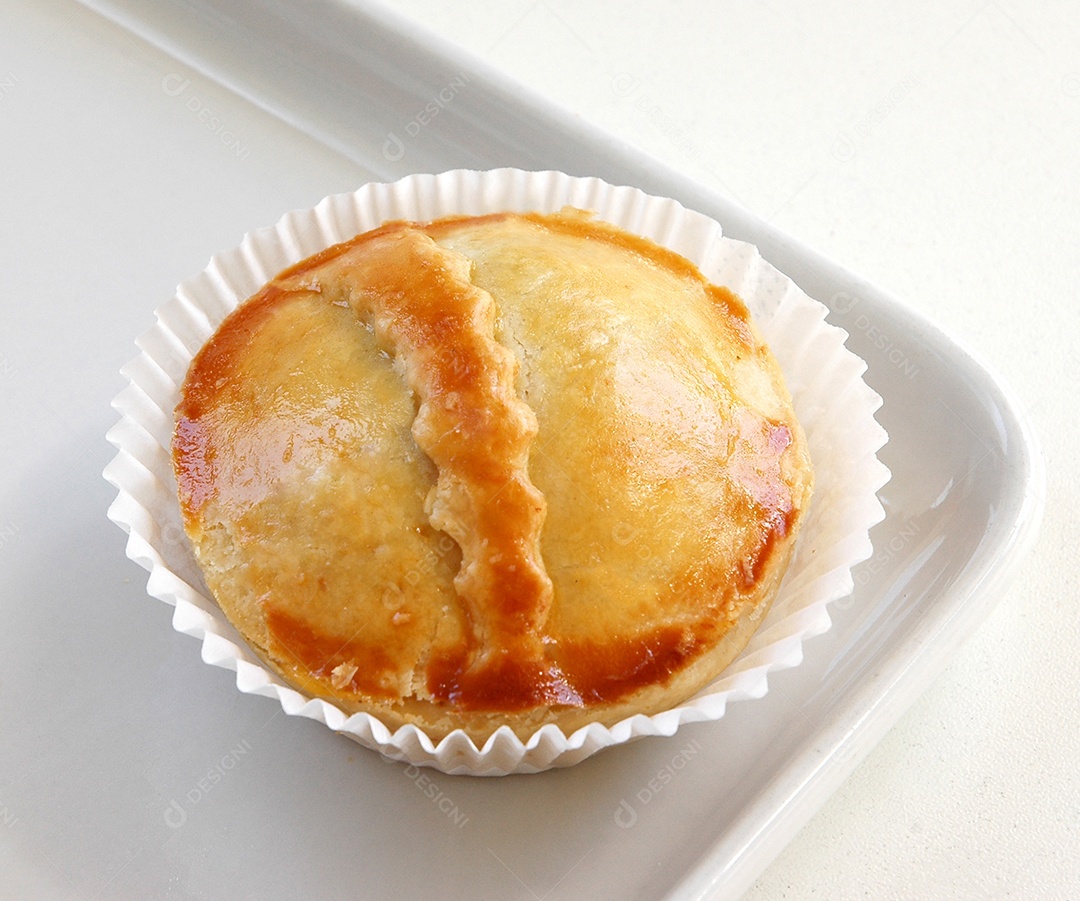Empadinha lanche tradicional brasileiro