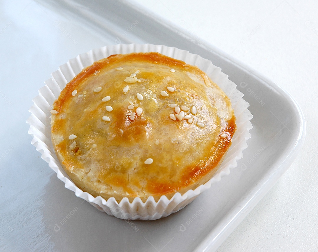 Empadinha lanche tradicional brasileiro