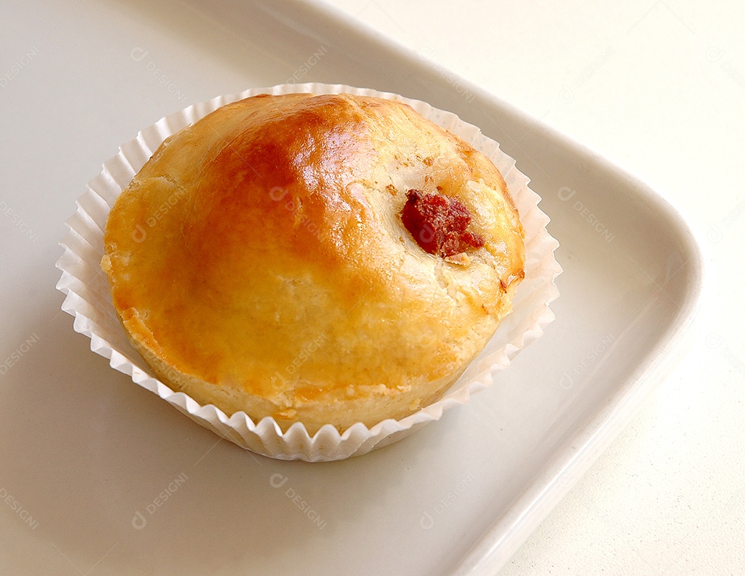 Empadinha lanche tradicional brasileiro