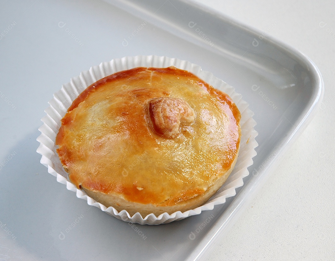 Empadinha lanche tradicional brasileiro