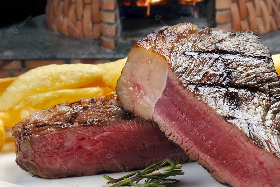 Carne assada ao ponto