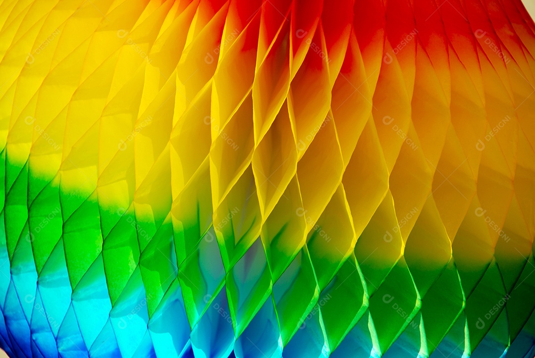 Balão de papel colorido festa junina no brasil