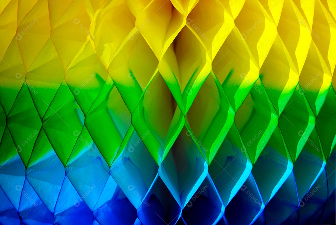 Balão de papel colorido festa junina no brasil