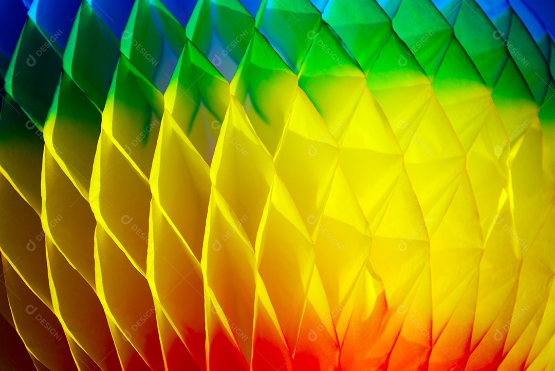 Balão de papel colorido festa junina no brasil