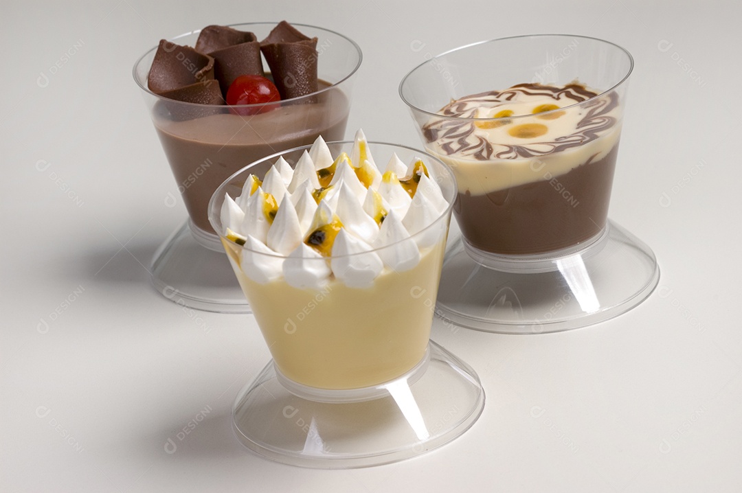 Mousse doce deliciosa