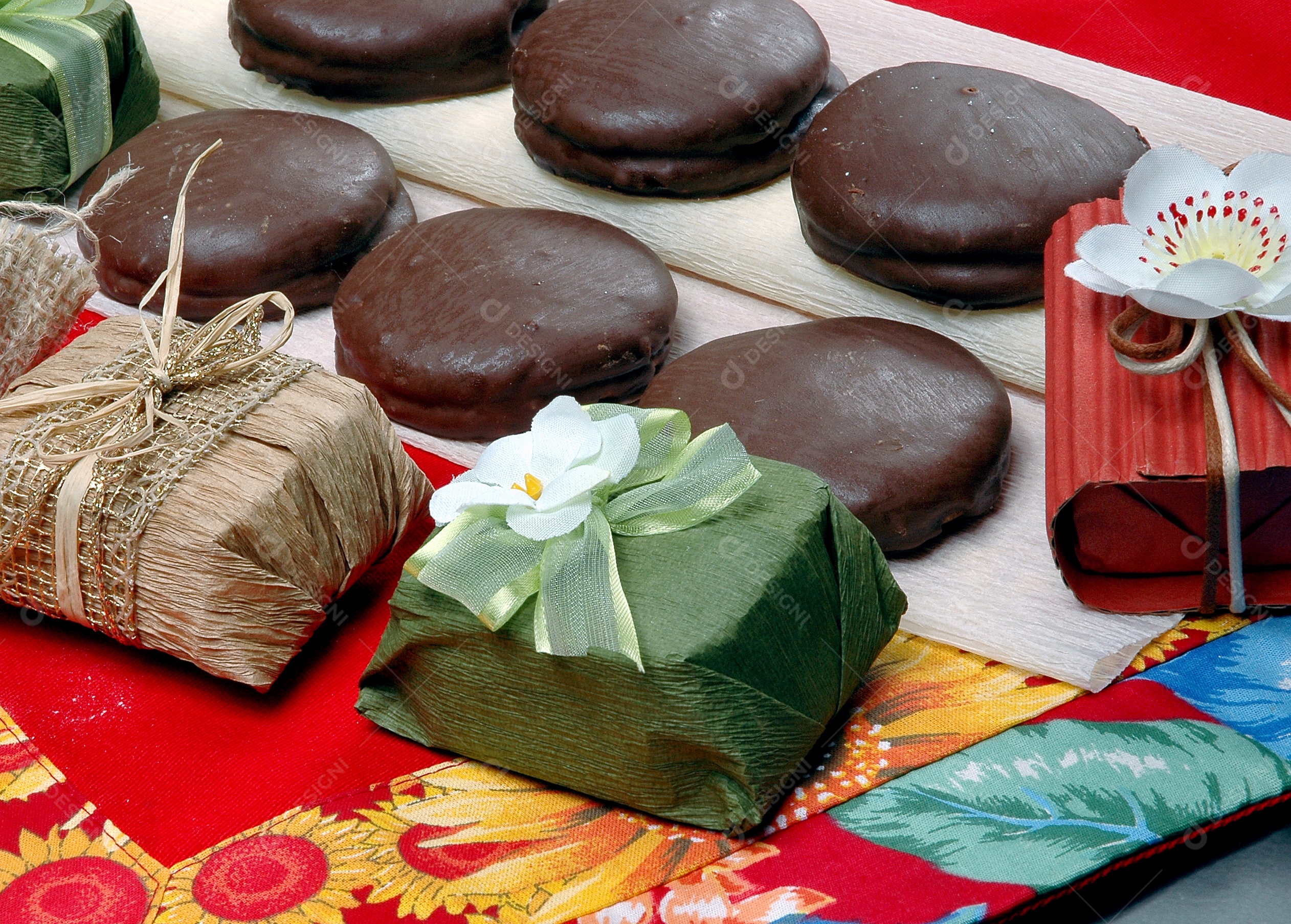 Bem casado doce brasileiro para casamento crichet presente de coração