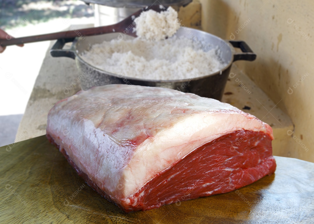 Picanha brasileira carne crua