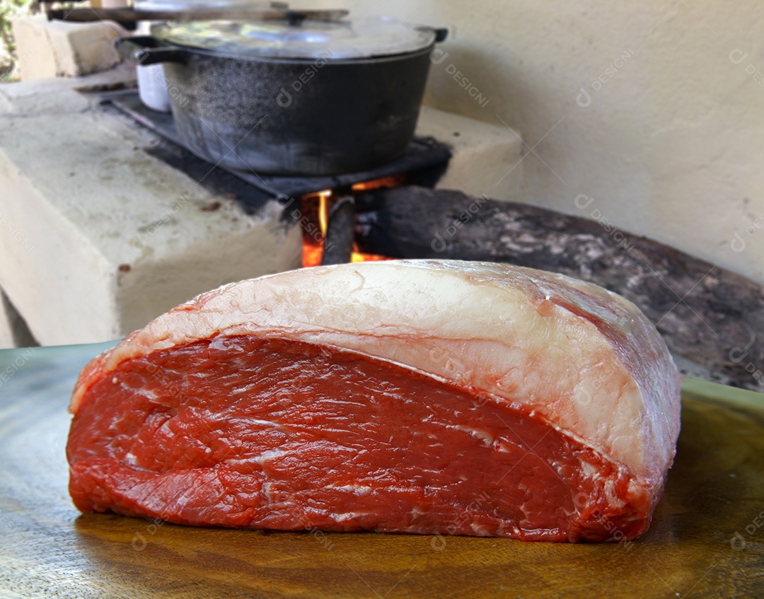 Picanha brasileira carne crua