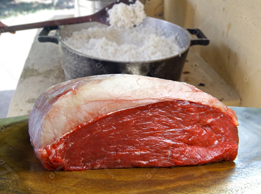 Picanha brasileira carne crua