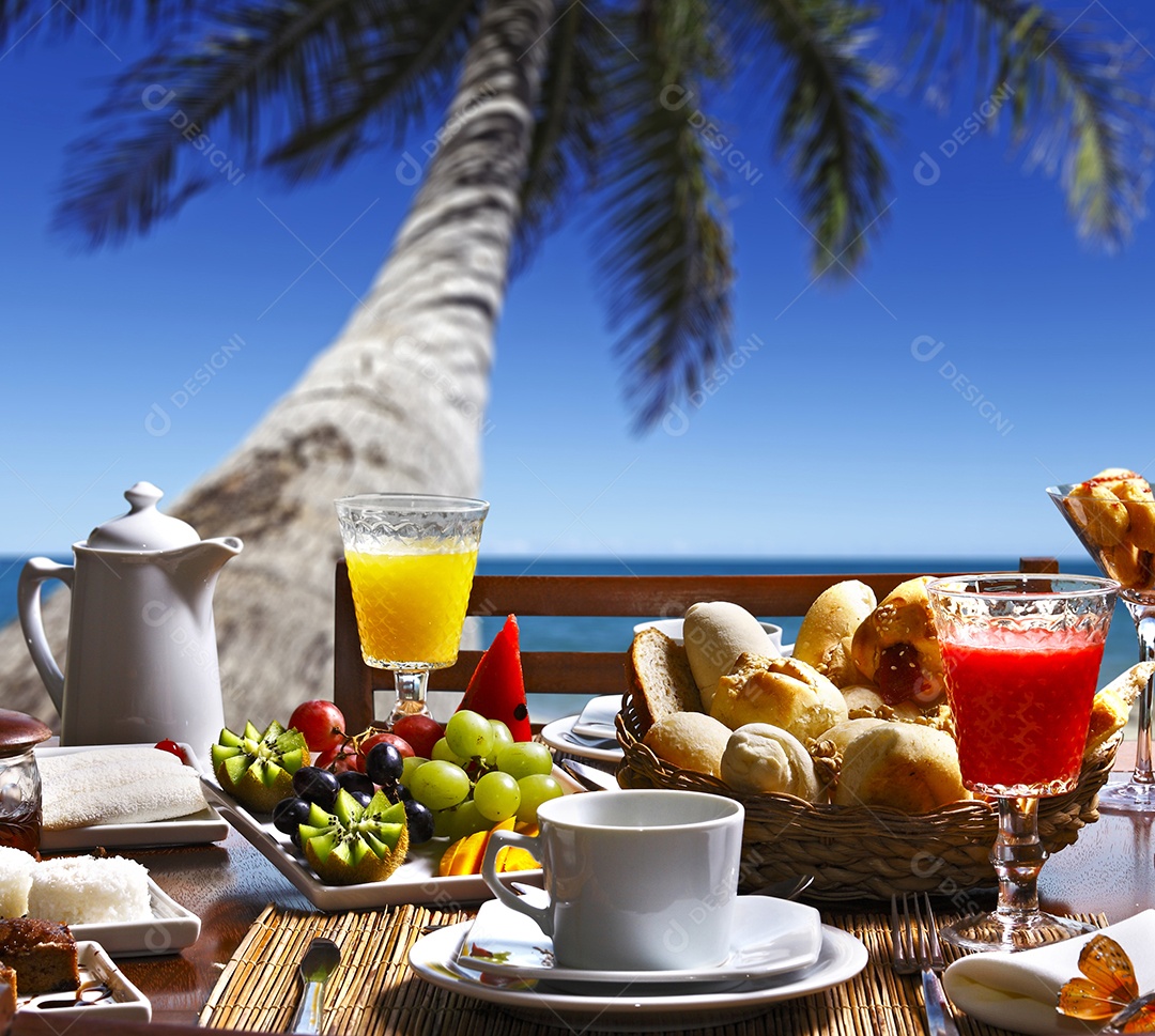 Café da manhã no hotel