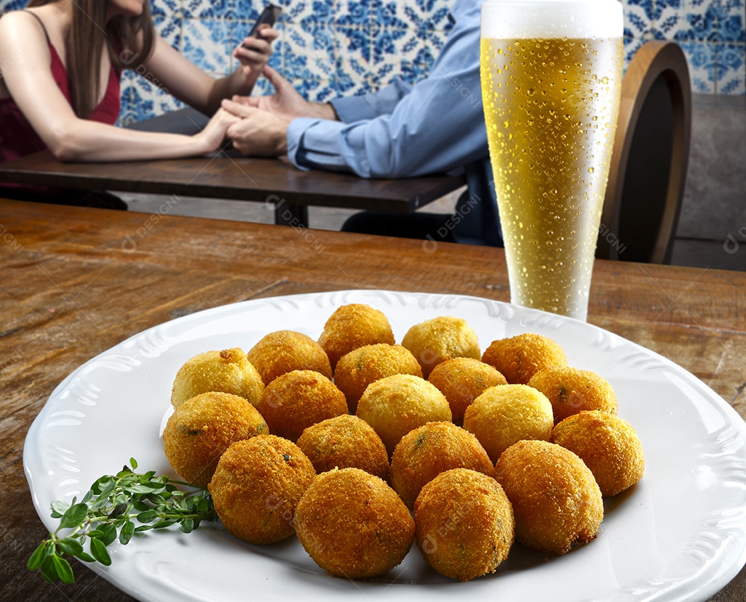 Bolinhos de bacalhau