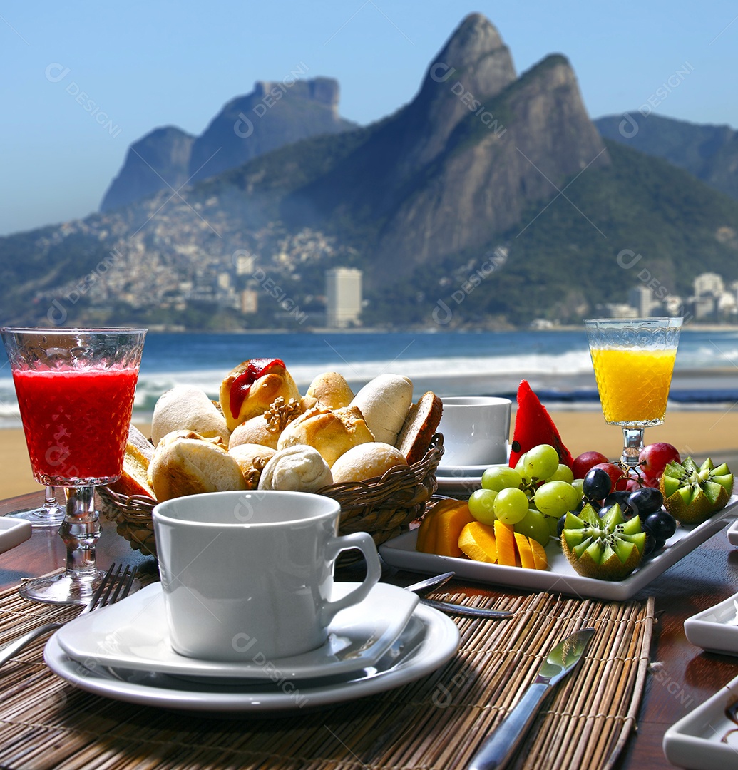 Café da manhã no Rio de Janeiro