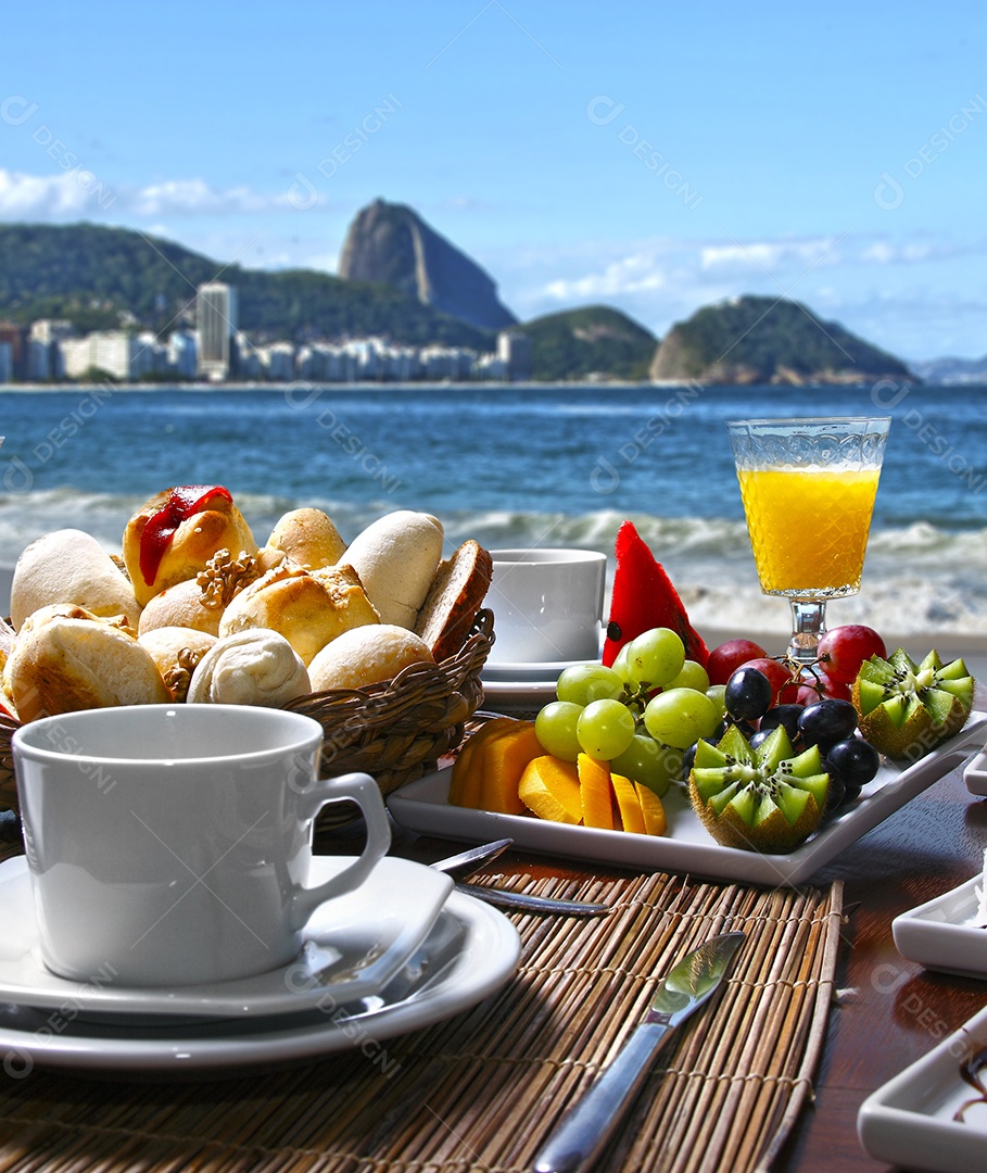 Café da manhã no Rio de Janeiro