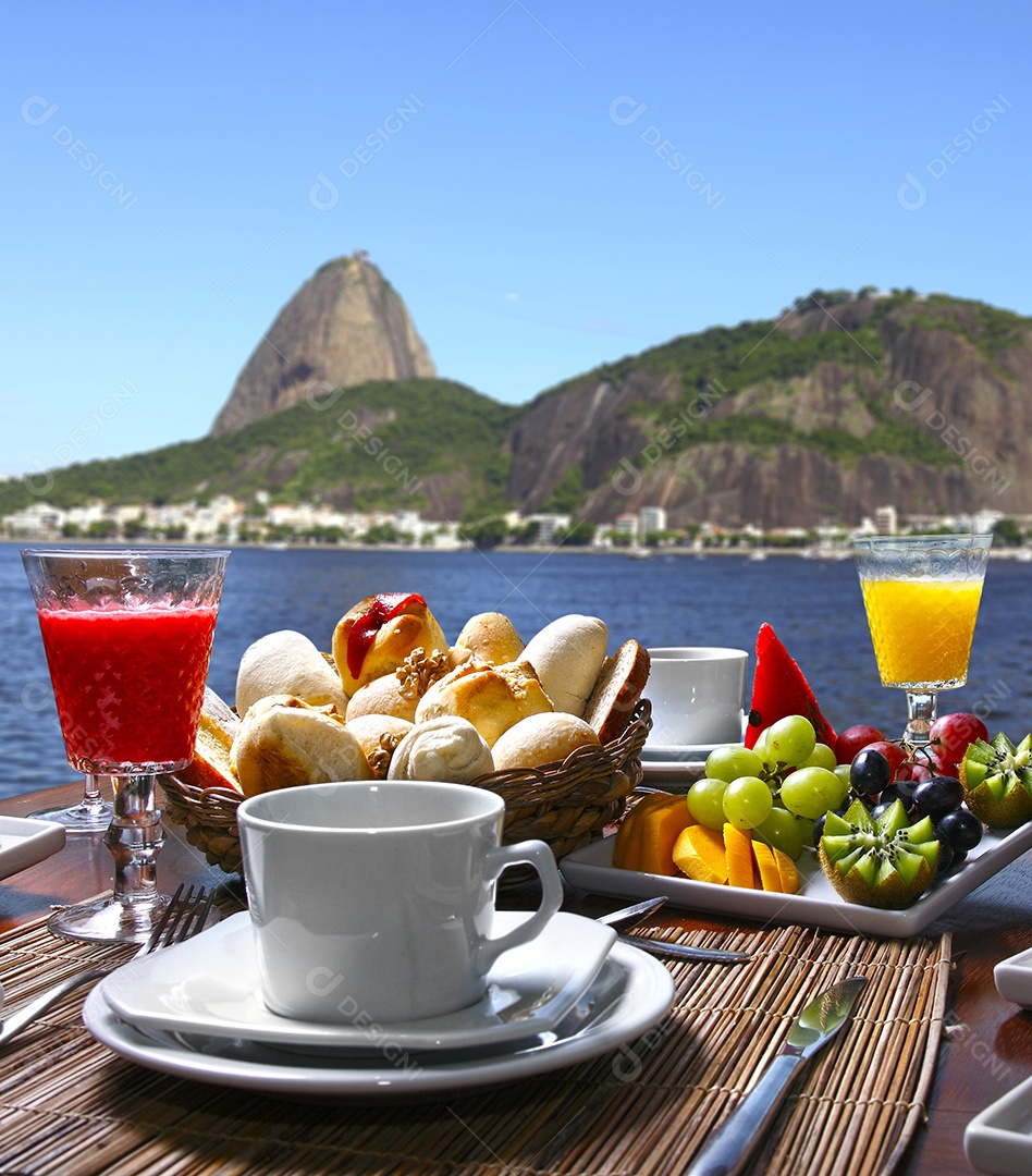 Café da manhã no Rio de Janeiro