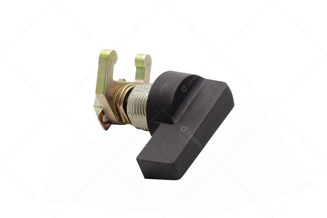 Fecho regulável sobre fundo branco