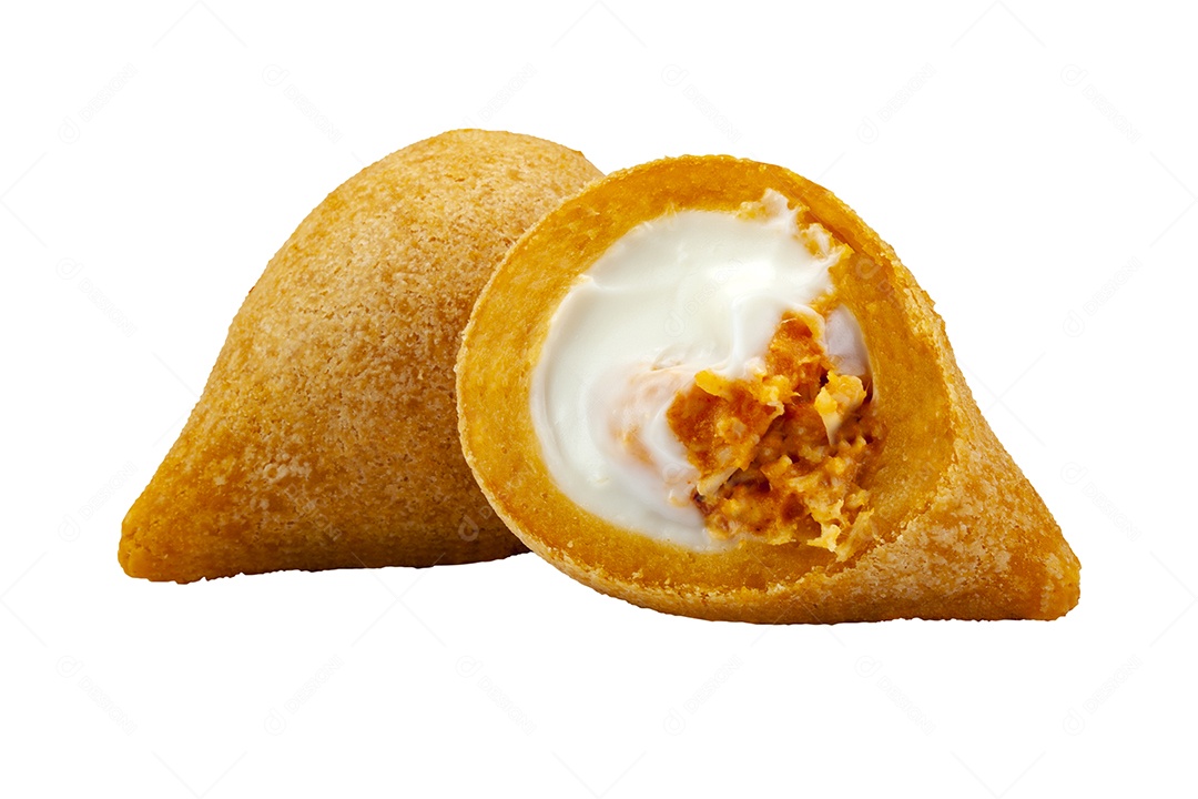 Coxinha de frango com catupiry