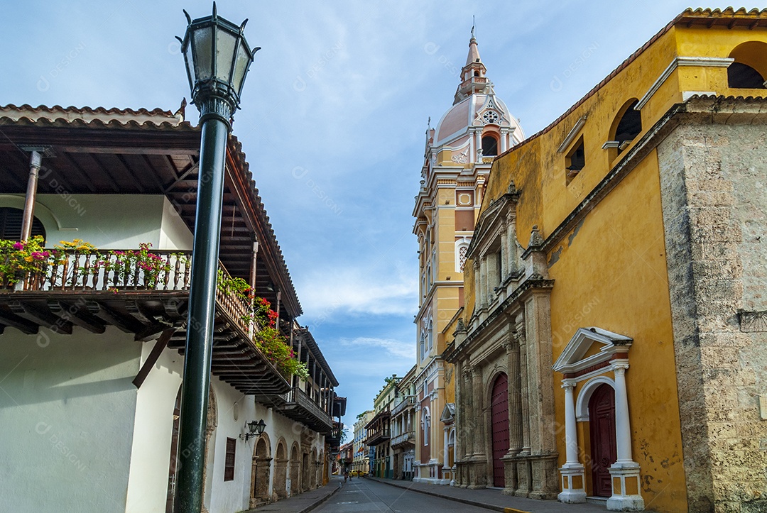Vista de Cartagena das Índias