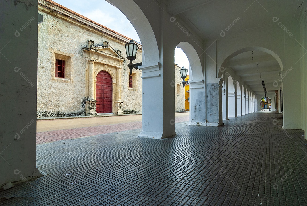 Vista de cartagena das Índias