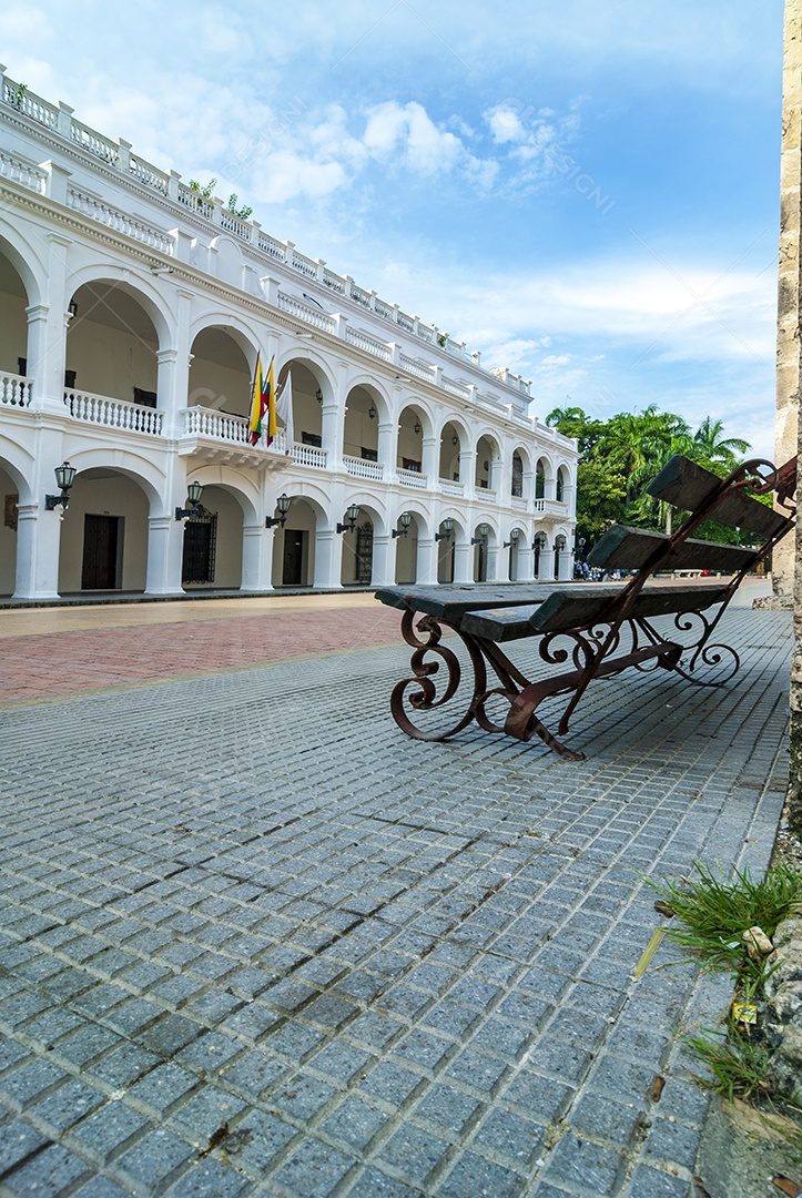 Vista de cartagena das Índias