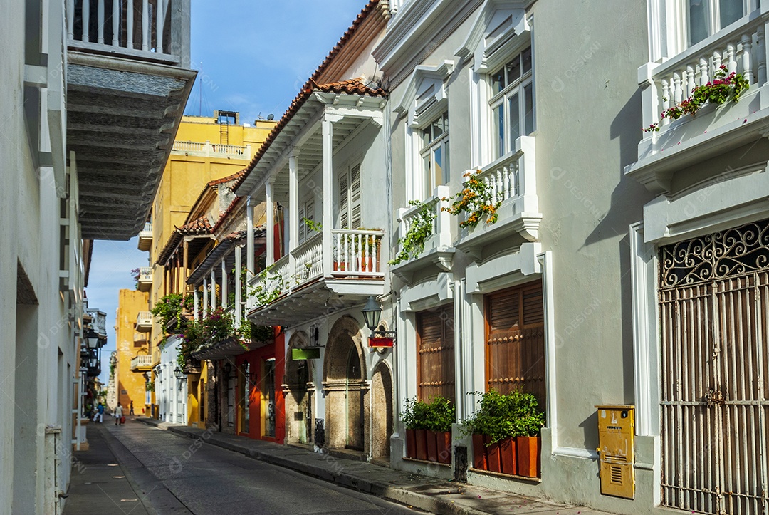 Vista de cartagena das Índias