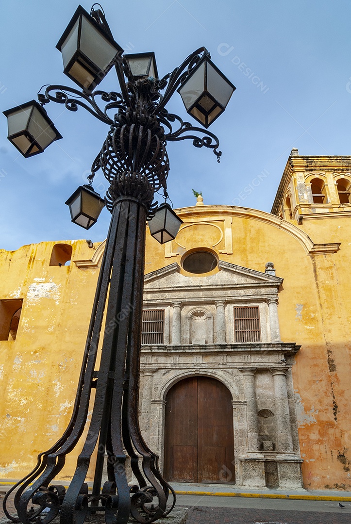 Vista de cartagena das Índias Colômbia