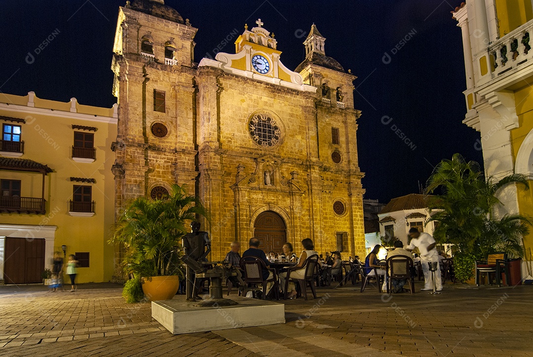 Vista de Cartagena das Índias
