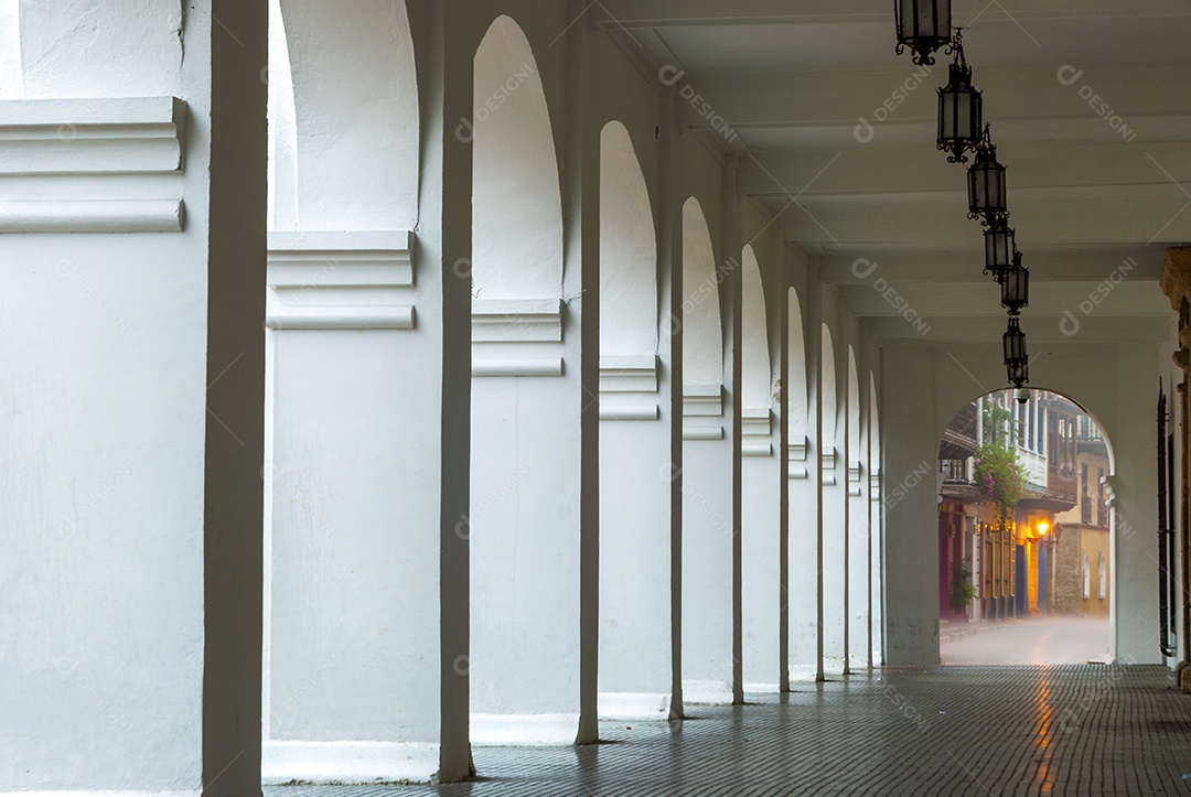 Vista de Cartagena das Índias Colômbia