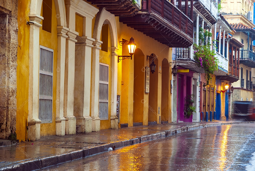 Vista de Cartagena das Índias