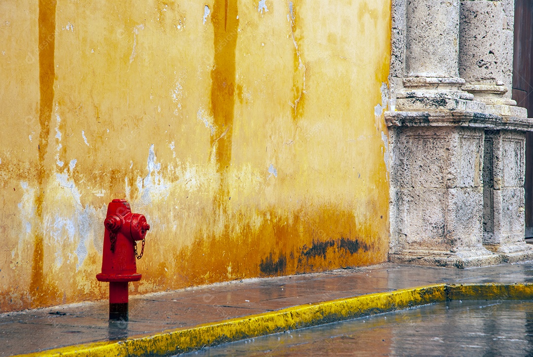 Vista de cartagena das Índias Colômbia