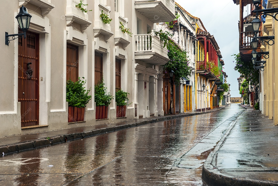 Vista da cidade de Cartagena