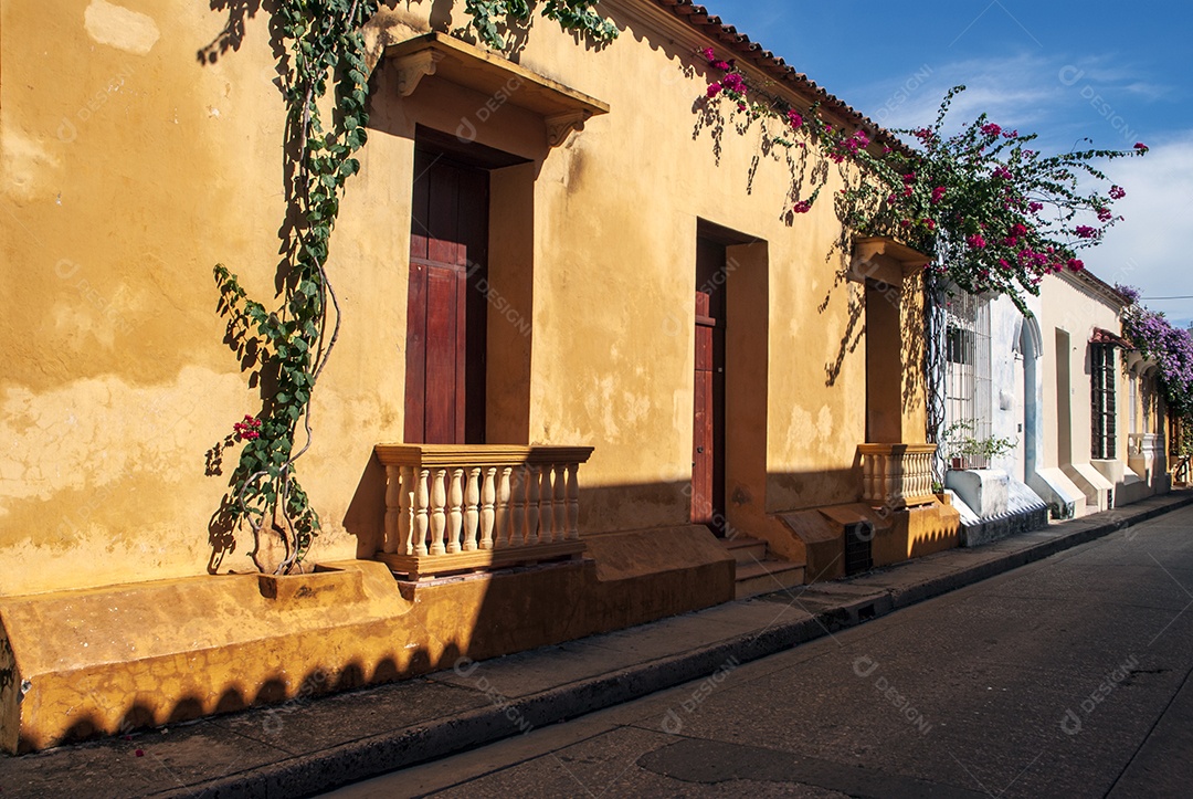 Vista de cartagena das Índias Colômbia