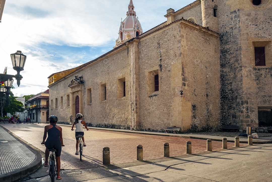 Vista de cartagena das Índias Colômbia