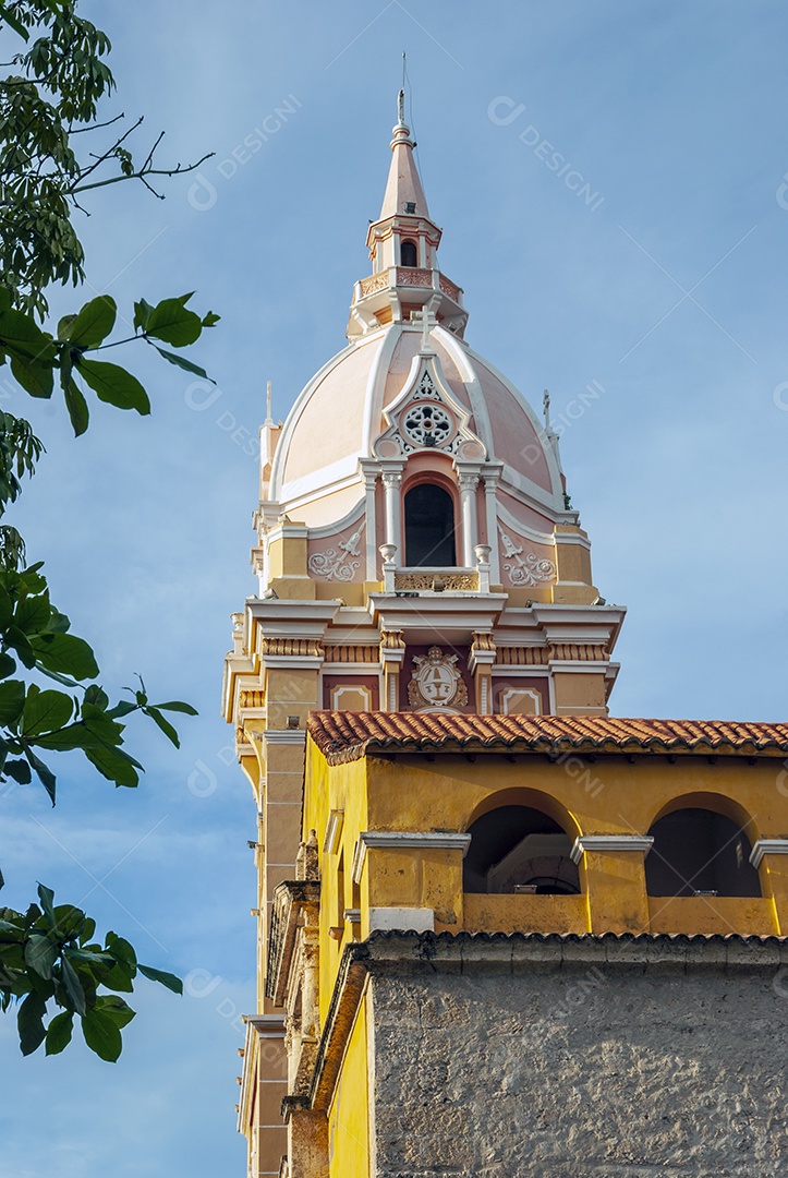 Vista de cartagena das Índias Colômbia