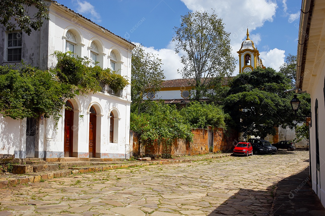 Cidade de Tiradentes em Minas Gerais