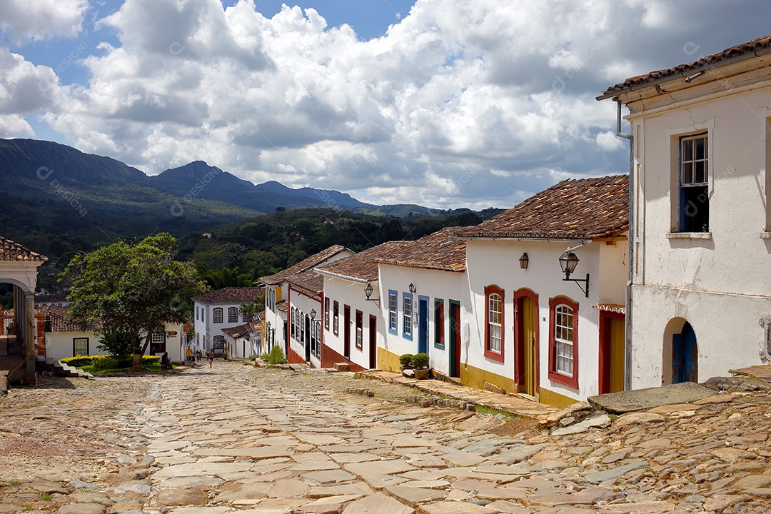 Cidade de Tiradentes em Minas Gerais