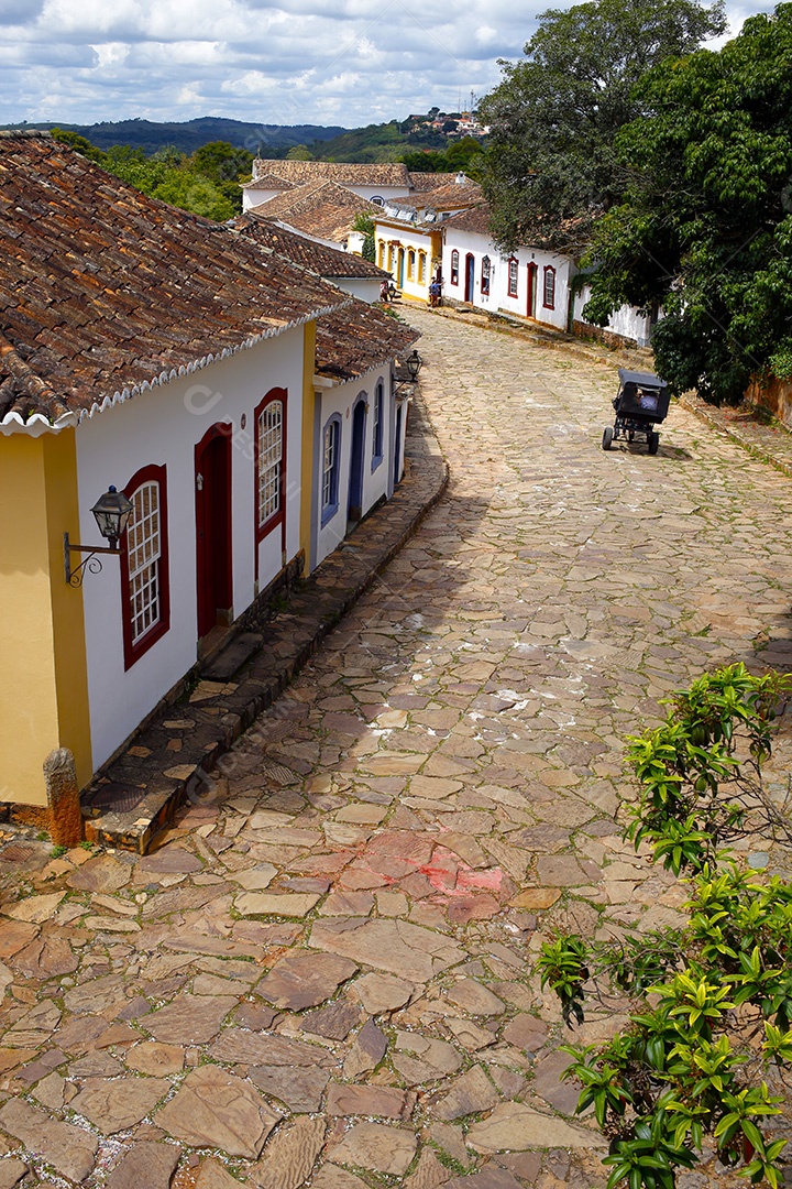 Cidade de Tiradentes em Minas Gerais