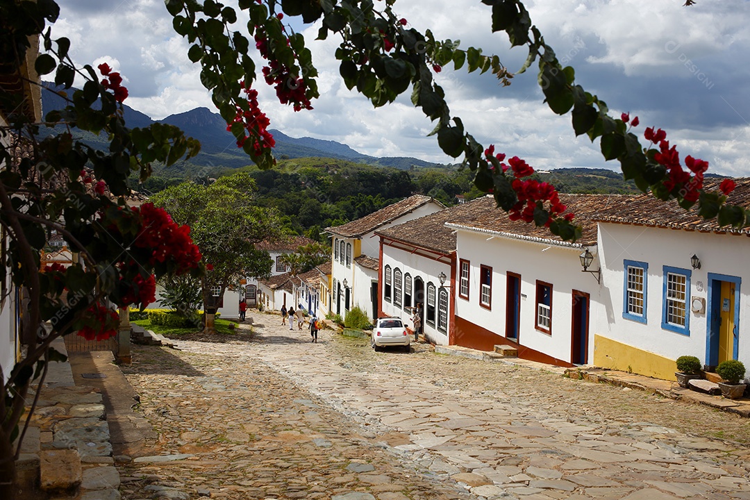 Cidade de Tiradentes em Minas Gerais