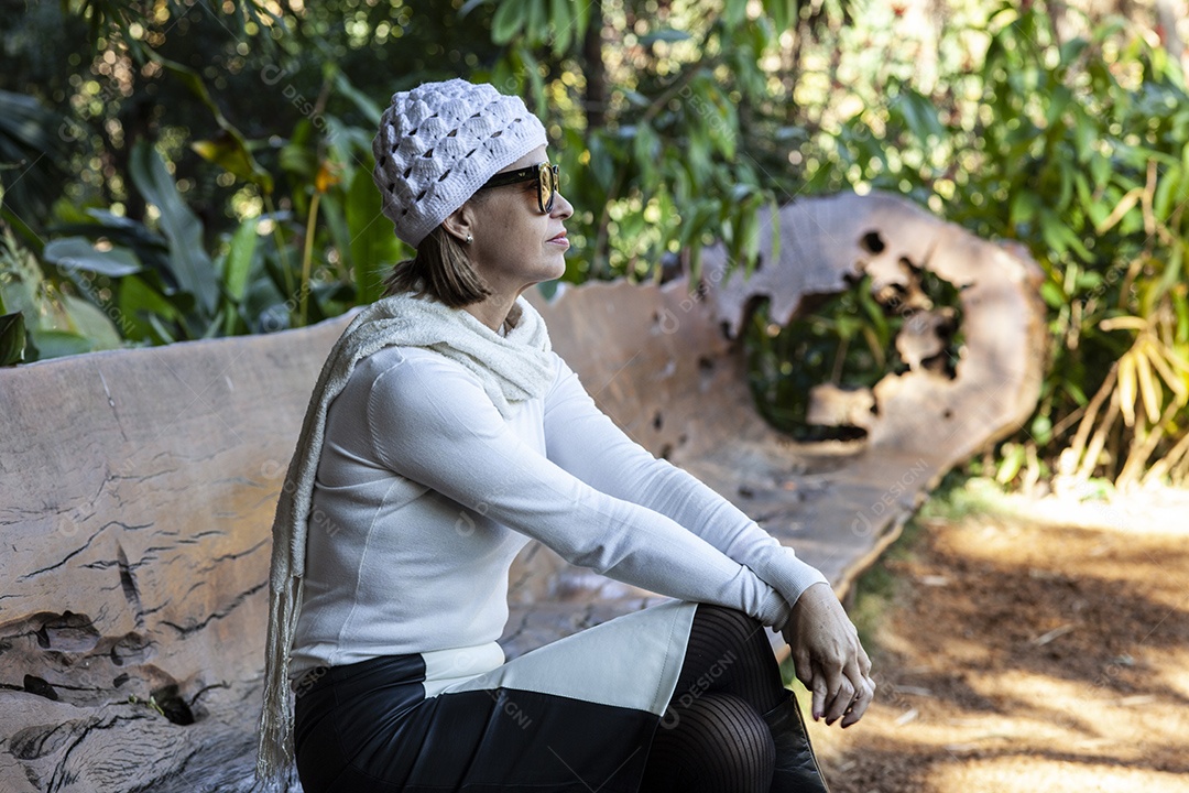 Visitante do Museu Inhotim