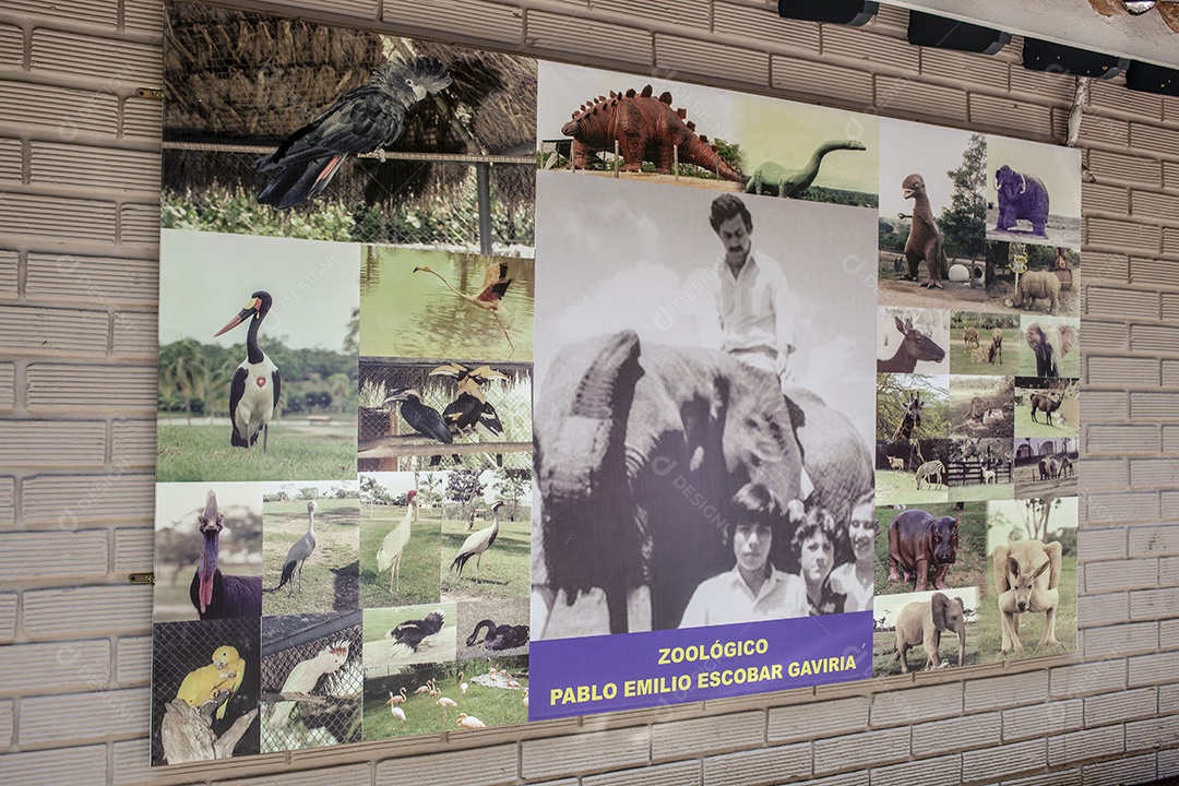 Museu Casa Pablo Escobar com carros, motocicletas e objetos usados ​​pelo traficante