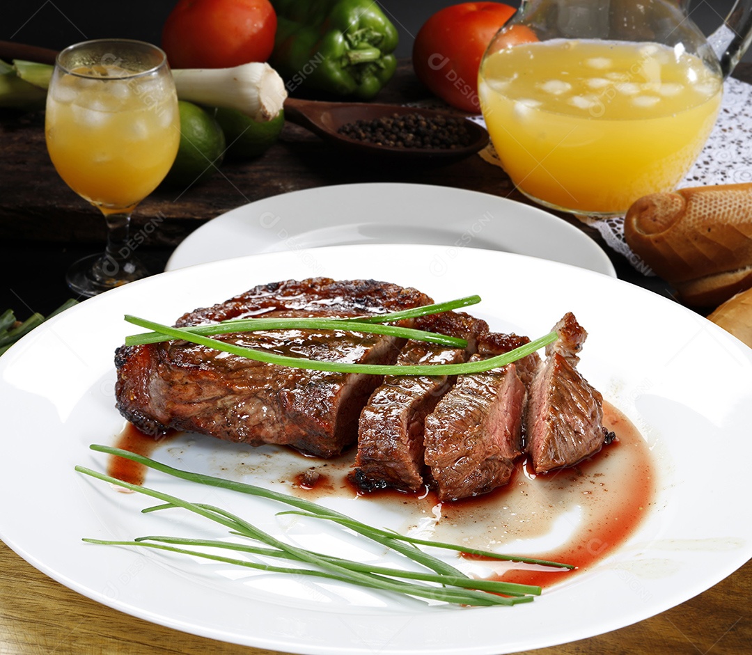 Carne fresca grelhada