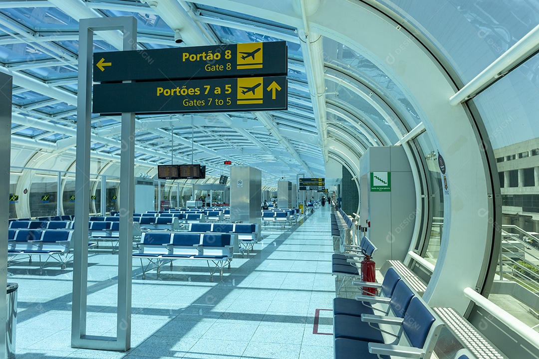 O aeroporto santos dumont é um aeroporto doméstico no Rio de Janeiro