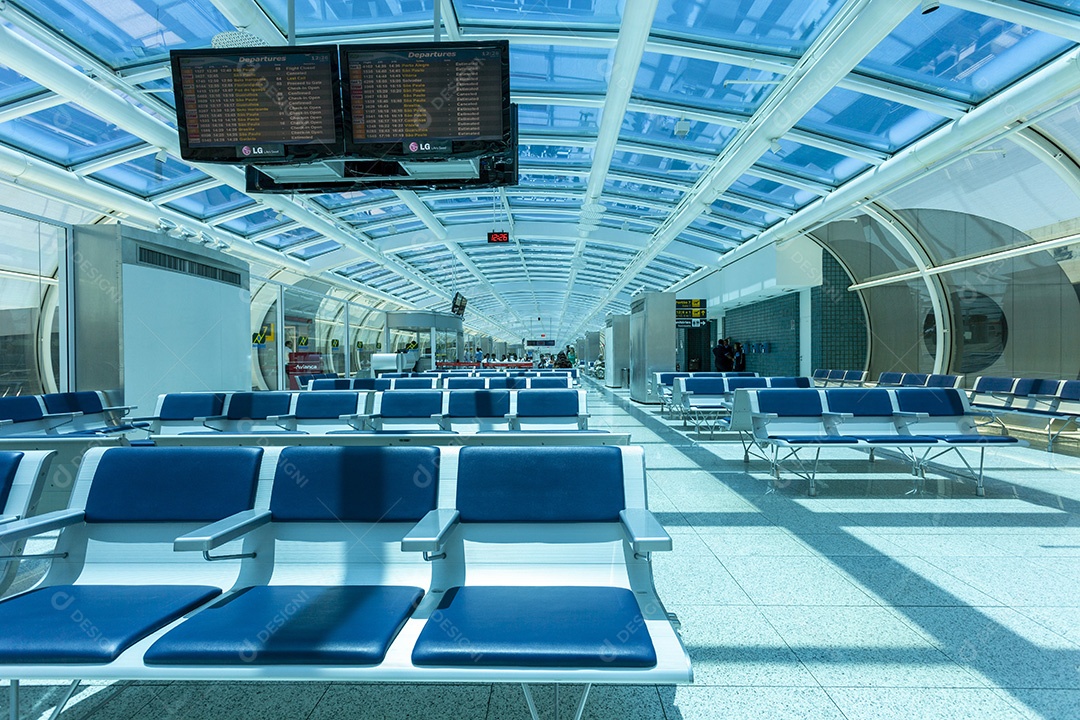 O aeroporto santos dumont é um aeroporto doméstico no Rio de Janeiro