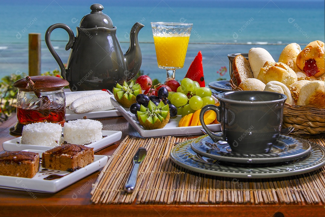 Café da manhã no hotel