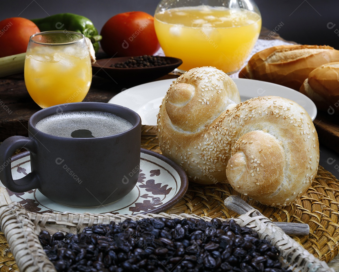 Café da manhã no hotel