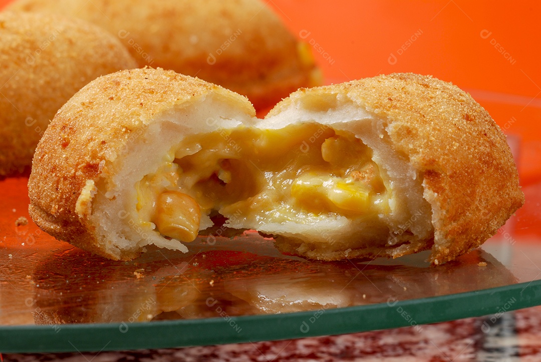 Lanche brasileiro assado