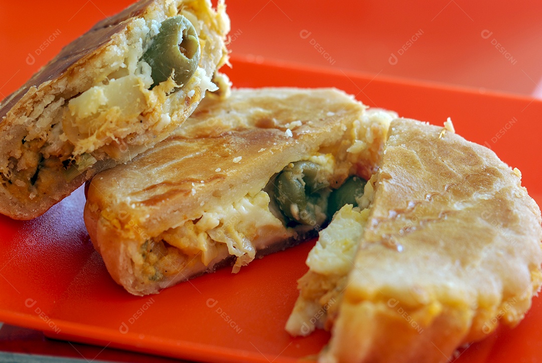 Empada lanche tradicional brasileiro