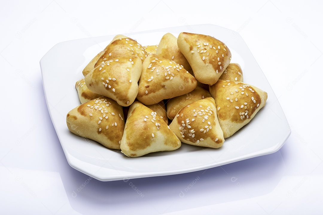 Lanche brasileiro assado