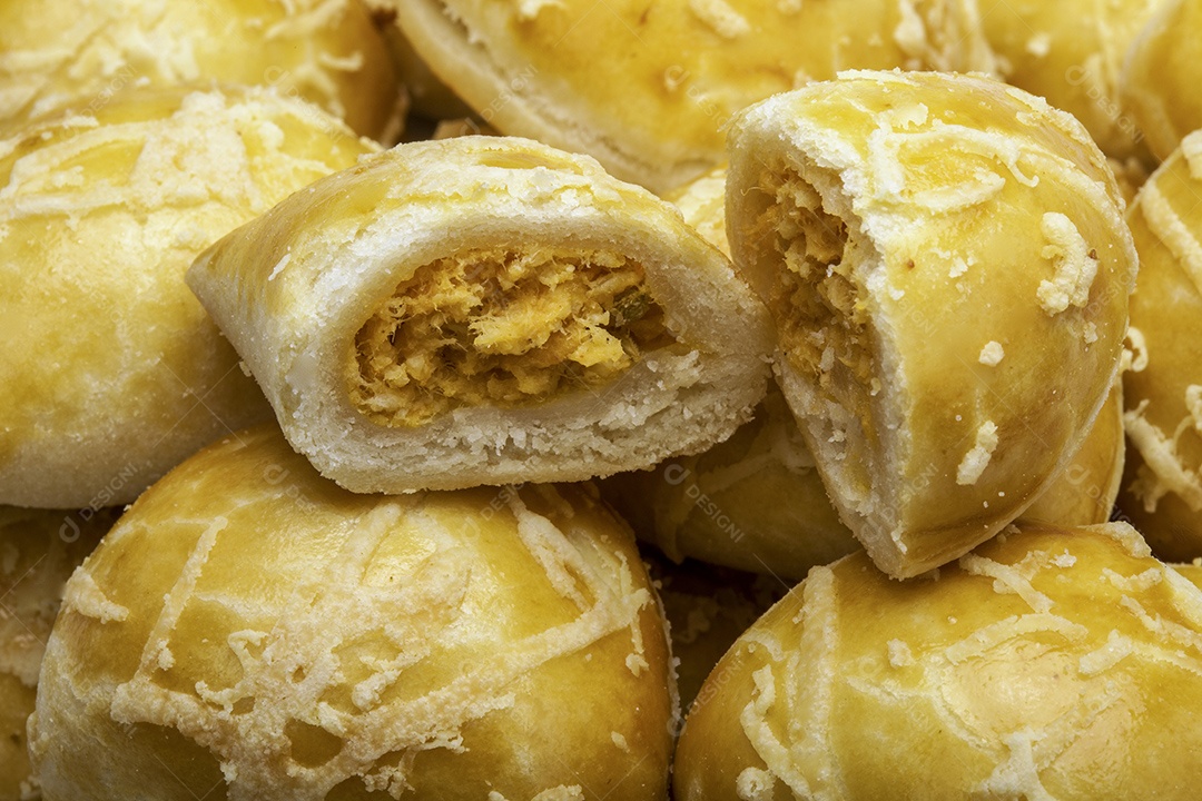 Lanche brasileiro assado